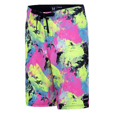 Boys 8-20 Hurley Watercolor Splatter Swim Boardshorts