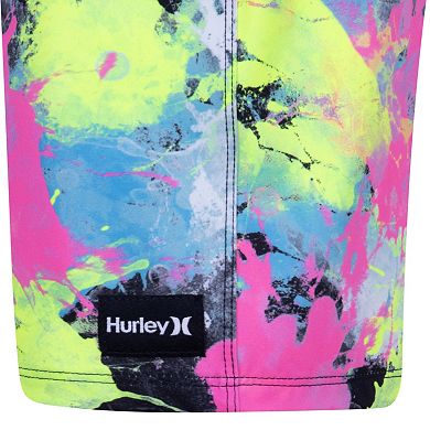 Boys 8-20 Hurley Watercolor Splatter Swim Boardshorts