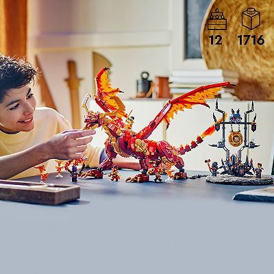 Ｙ.A:Raison D'Etre ５点セット LEGO Ninjago Source Dragon of Motion 71822 Toy Building Kit 1716