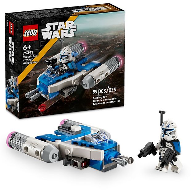 LEGO Star Wars Captain Rex Y Wing Microfighter 75391 Building Kit 99 Pieces