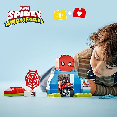 LEGO DUPLO Marvel Spin s Motorcycle Adventure 10424 Building Kit 24 pieces