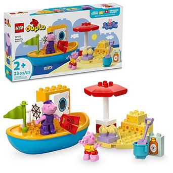LEGO DUPLO Peppa Pig Boat Trip Bath Toy 10432 Building Kit (23 pieces)