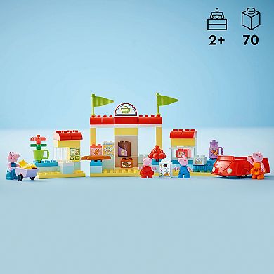 LEGO DUPLO Peppa Pig Supermarket 10434 Building Kit (70 pieces)