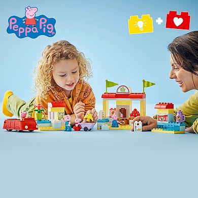 LEGO DUPLO Peppa Pig Supermarket 10434 Building Kit (70 pieces)