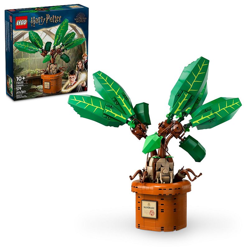 LEGO - Harry Potter Mandrake Magical Plant Toy 76433