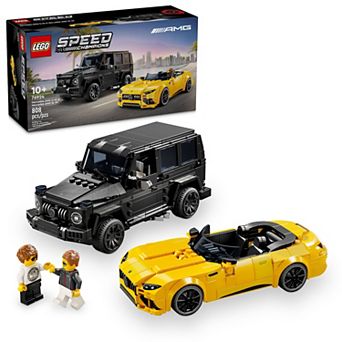 LEGO Speed Champions Mercedes-AMG G 63 & Mercedes-AMG SL 63 F1 76924 Building Kit (808 pieces)