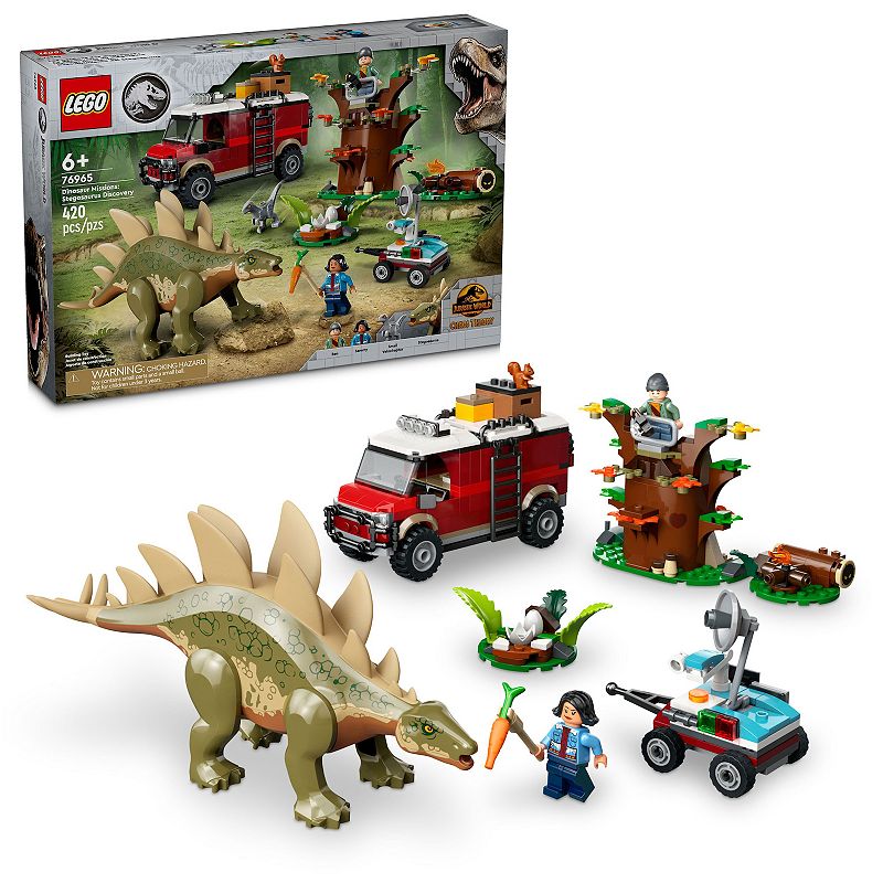 UPC 673419388405 product image for LEGO Jurassic World Dinosaur Missions: Stegosaurus Discovery 76965 Building Kit  | upcitemdb.com