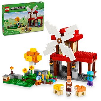 LEGO Minecraft The Windmill Farm 21262 Building Kit (462 pieces)