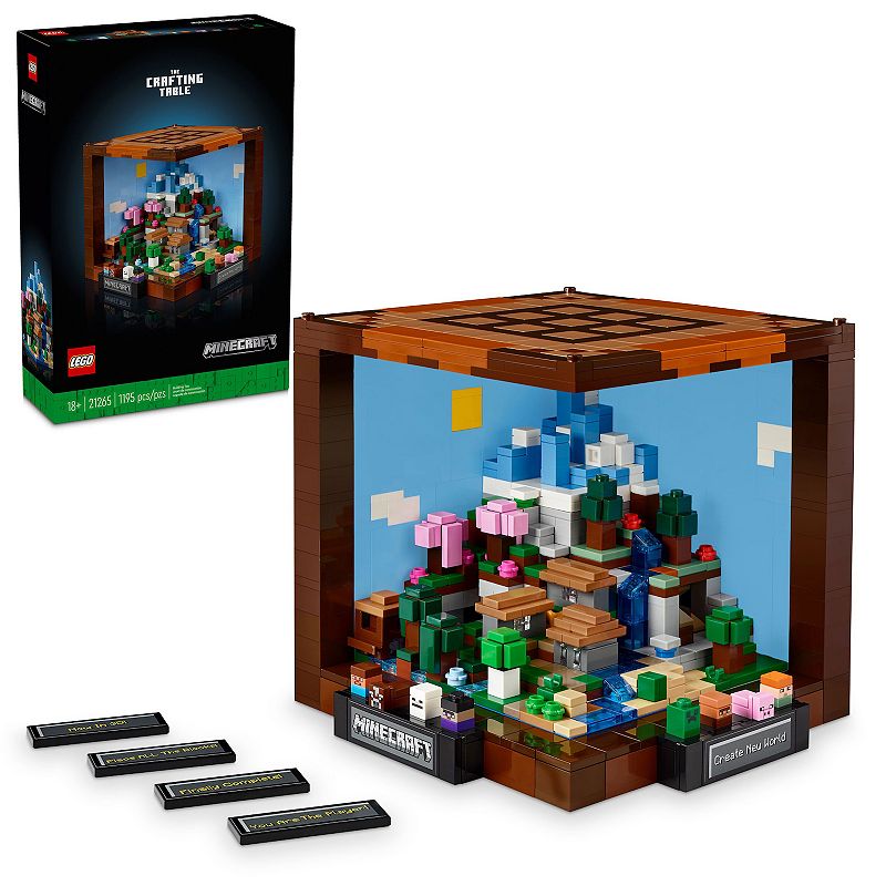 UPC 673419388597 product image for LEGO Minecraft The Crafting Table 21265 Building Kit (1195 pieces), Multi | upcitemdb.com