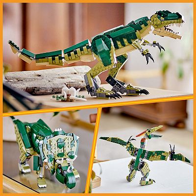 LEGO Creator 3-in-1 Rex Dinosaur 31151 Building Kit (626 pieces)