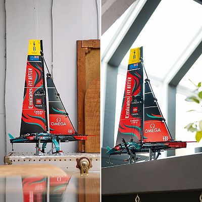 LEGO Technic Emirates Team New Zealand AC75 Yacht 42174 Building