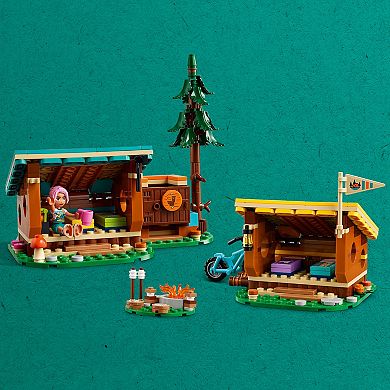 LEGO Friends Adventure Camp Cozy Cabins 42624 Building Kit (437 pieces)