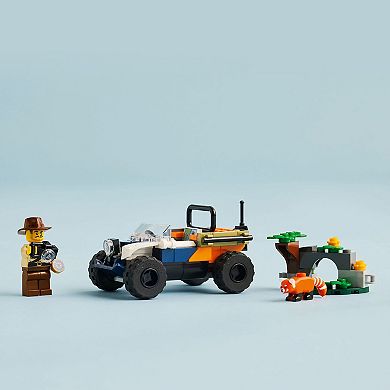 LEGO City Jungle Explorer ATV Red Panda Mission Car 60424 Building Kit (92 pieces)