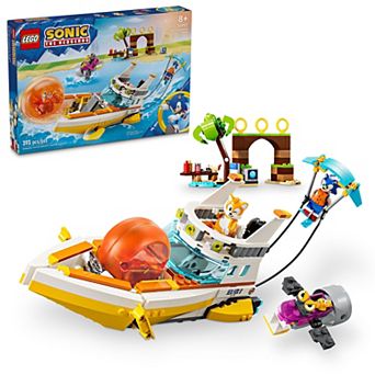 LEGO Sonic the Hedgehog: Tails’ Adventure Boat 76997 Building Kit (393 pieces)
