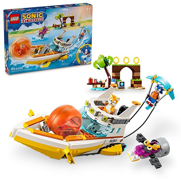 LEGO Sonic the Hedgehog: Tails&#39; Adventure Boat Video Game Toy Building Set 76997