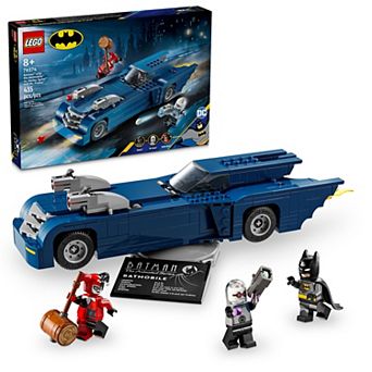 LEGO DC Batman: Batman with the Batmobile vs. Harley Quinn & Mr. Freeze 76274 Building Kit (435 pieces)