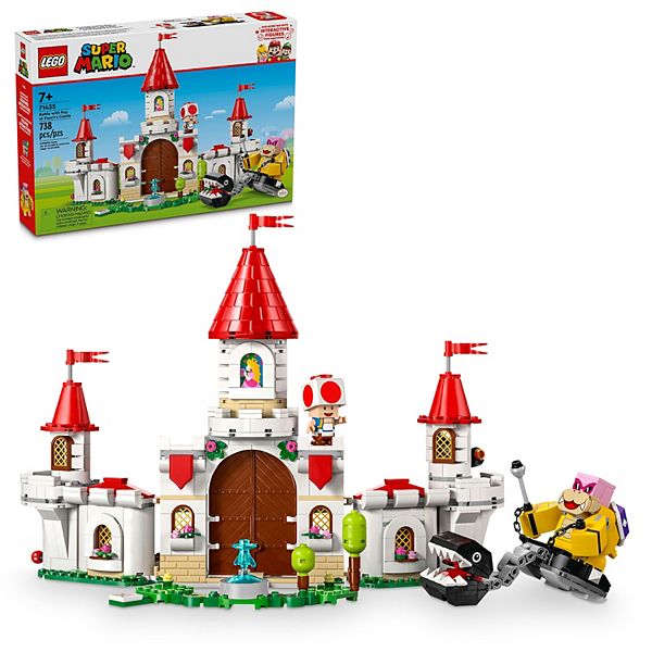 LEGO Super Mario Battle with Roy at Peach's Castle Playset and Mario Toy 71435