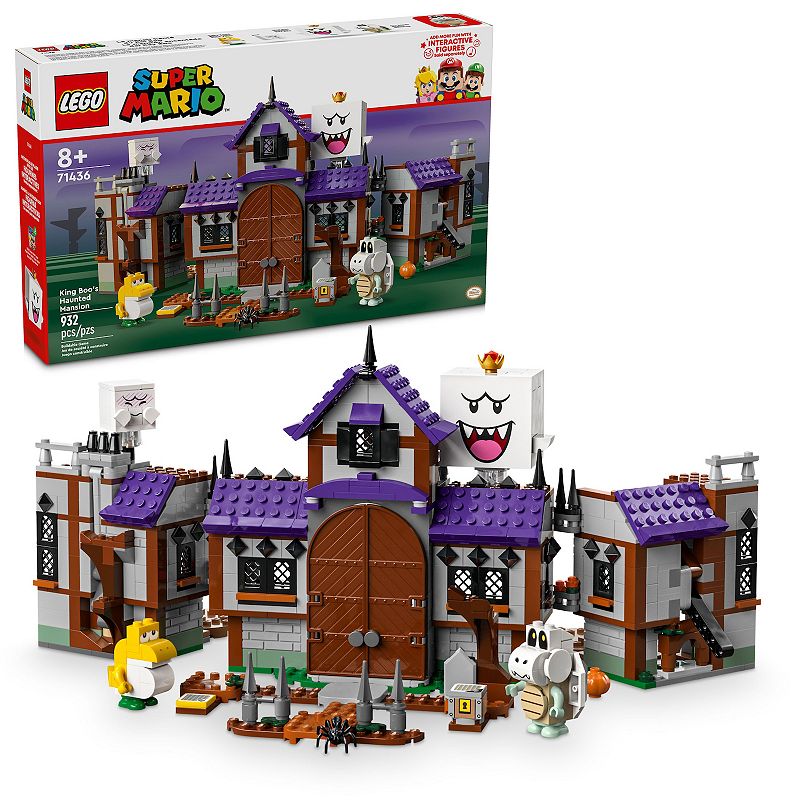 LEGO - Super Mario King Boo’s Haunted Mansion Set and Ghost Toy 71436