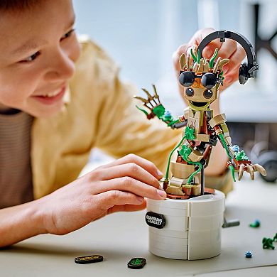 LEGO Marvel Guardians of the Galaxy Dancing Groot 76297 Building Kit (459 pieces)