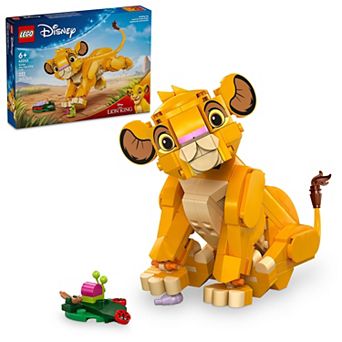 Disney's The Lion King LEGO Simba the Lion King Cub 43243 Building Kit (222 pieces)