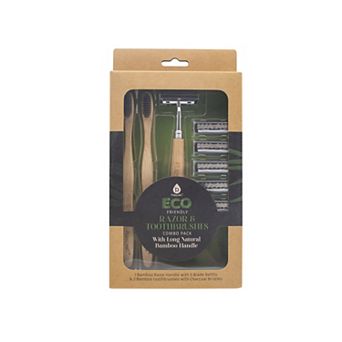 Pursonic Eco Friendly Razor & Toothbrushes Combo Pack