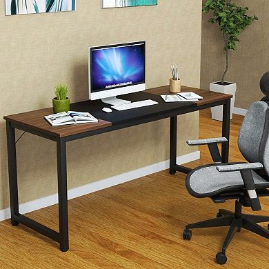 63 Inch Study Writing Desk For Home Office Bedroom