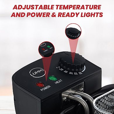 Lumme Deep Fryer With Clear Vent