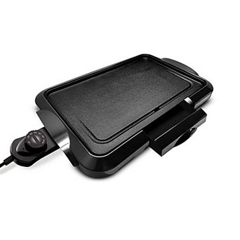 Lumme Electric Griddle 1500 watt Heating System, Black