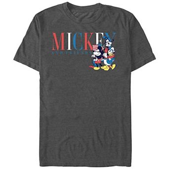 Disney's Mickey Mouse And Friends Americana Men's Graphic Tee