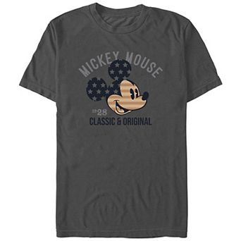 Disney's Mickey Mouse Stars And Stripes Men's Graphic Tee