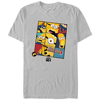 Men's Despicable Me 4 Minions Closeups Graphic Tee