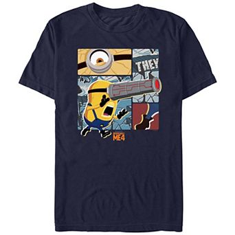 Men's Despicable Me 4 Telescopic Eye Graphic Tee