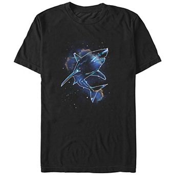 Men's Shark Galaxy Graphic Tee