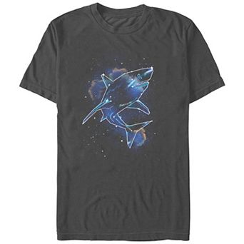 Men's Shark Galaxy Graphic Tee