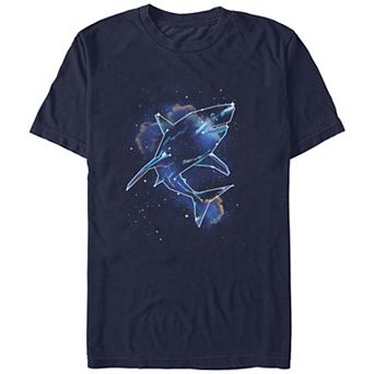Men's Shark Galaxy Graphic Tee