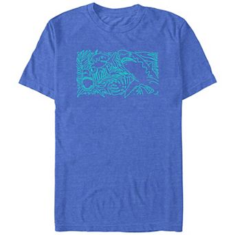 Men's Tropical Shark Graphic Tee