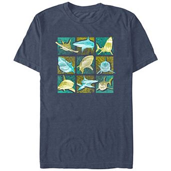 Men's Shark Portraits Graphic Tee