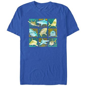 Men's Shark Portraits Graphic Tee