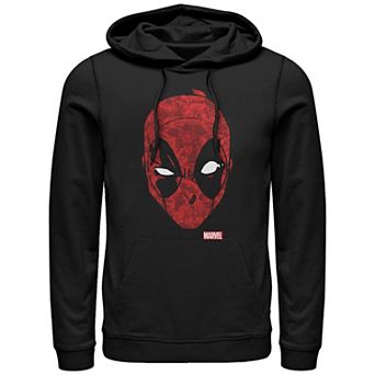 Men's Marvel Deadpool Action Mask Graphic Hoodie