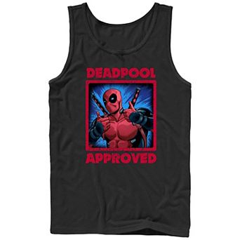 Men's Marvel Deadpool Approved Poster Graphic Tank