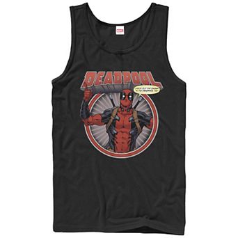 Men's Marvel Deadpool Check Out The Chump In The Deadpool Graphic Tee Graphic Tank