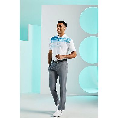 Men's Grand Slam Marble Short Sleeve Golf Polo Shirt
