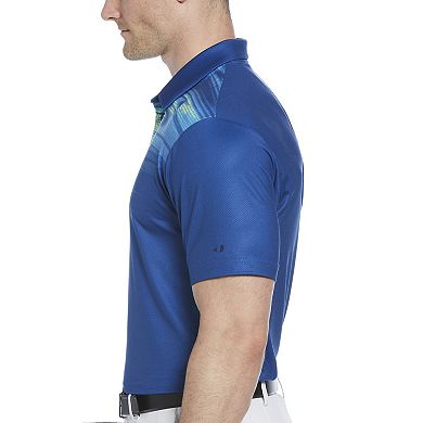 Men's Grand Slam Marble Short Sleeve Golf Polo Shirt