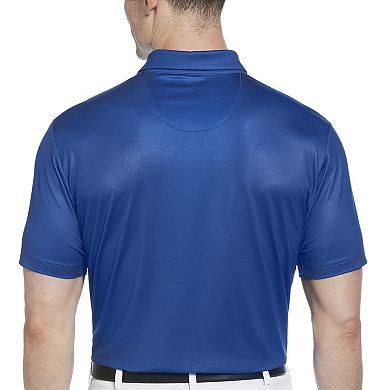 Men's Grand Slam Marble Short Sleeve Golf Polo Shirt
