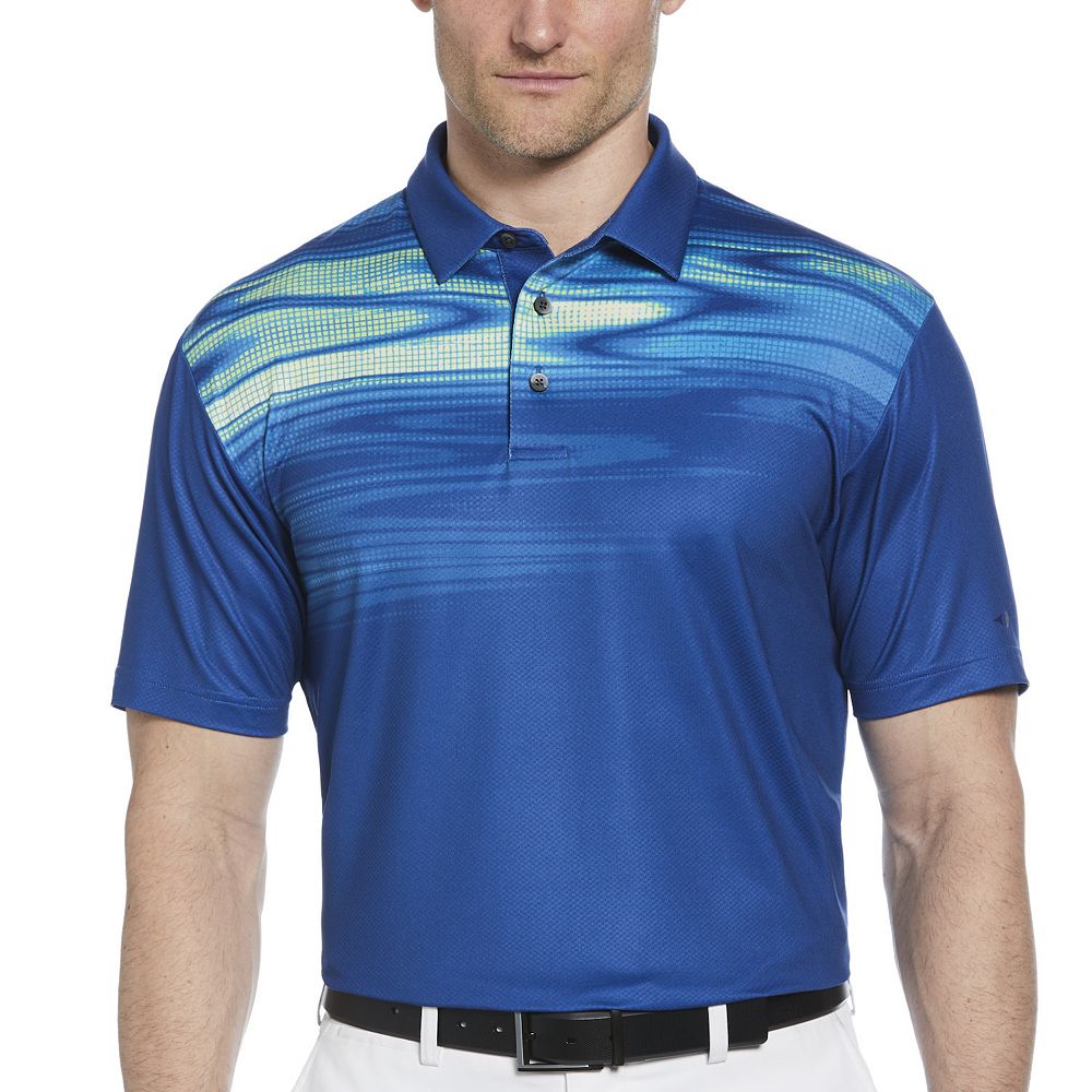 Brown Beige Marble Men's Golf Shirts