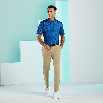 Men's Grand Slam Geo Short Sleeve Polo Shirt
