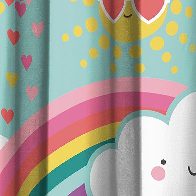 Dream Factory Colorful Kids Shower Curtain
