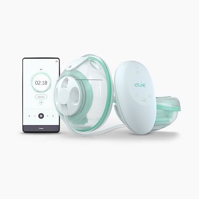 Elvie Stride Plus Hands Free Breast Pump with Carry Bag