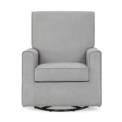 Delta Children Sophie Nursery Glider Swivel Chair with LiveSmart Fabric