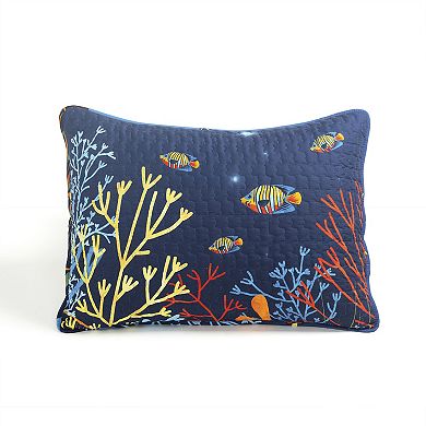 Lush Decor Under The Sea Reversible Quilt Set